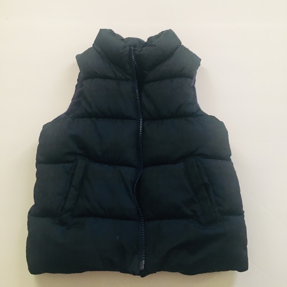 Puffy Blue Boys Vest